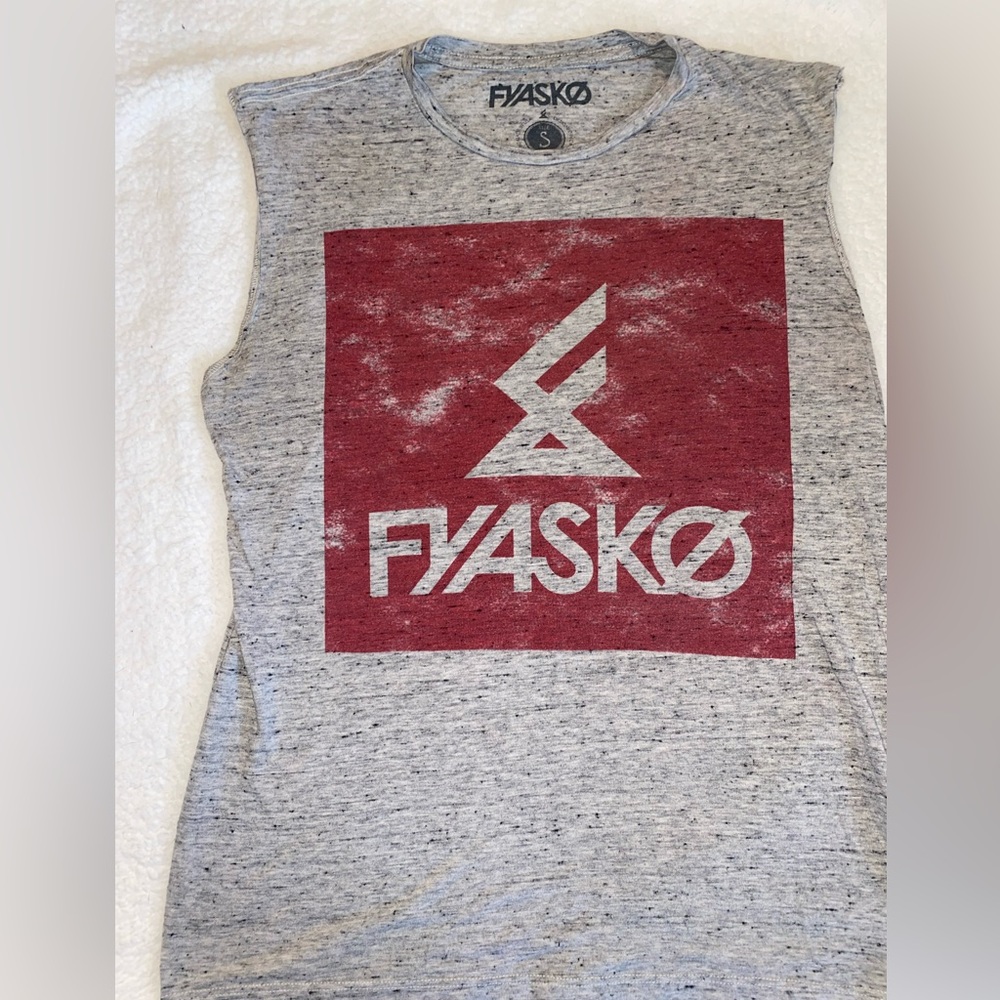 Fyasko Mens Cutoff Tank